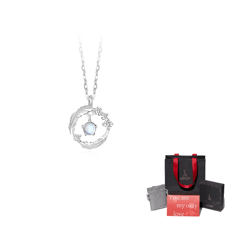 AGOVSKI 925 Sterling Silver Necklaces