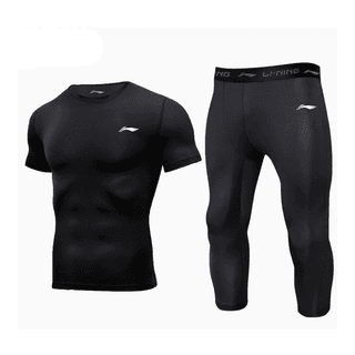 Li Ning Fitness Sets Crew Neck Moderate