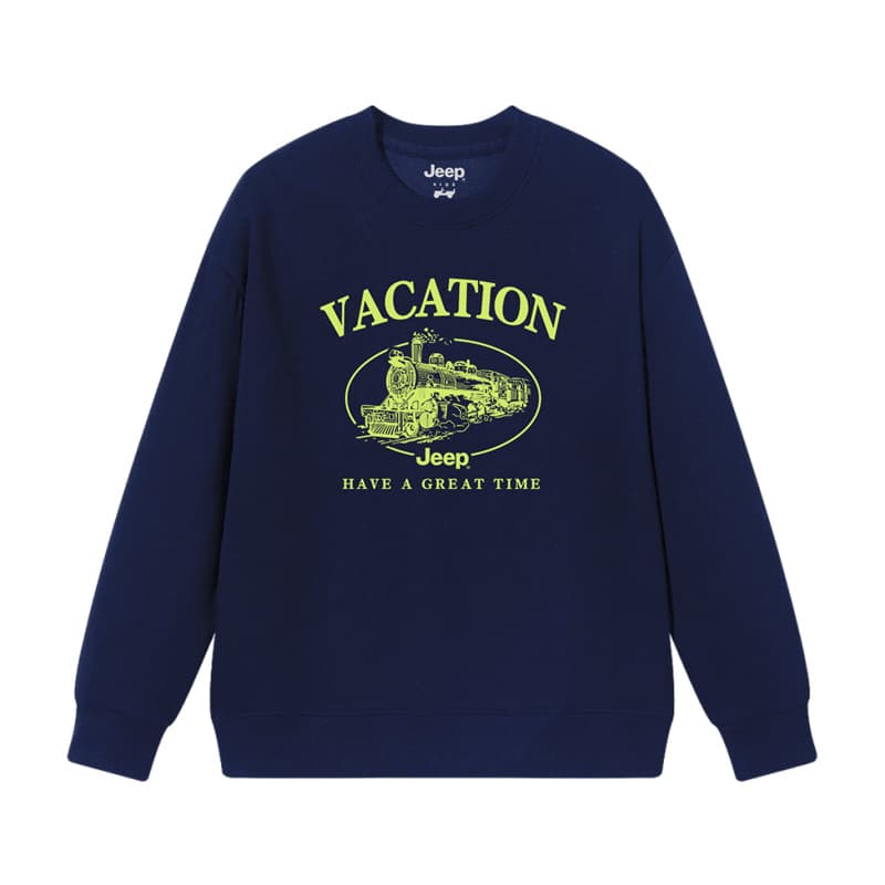 Jeep Grade School Sweatshirts Crew Neck Moderate Stretch