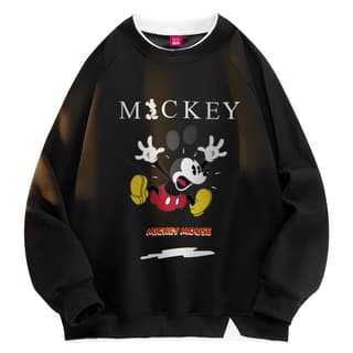 Disney Sweatshirts Crew Neck Moderate Regular