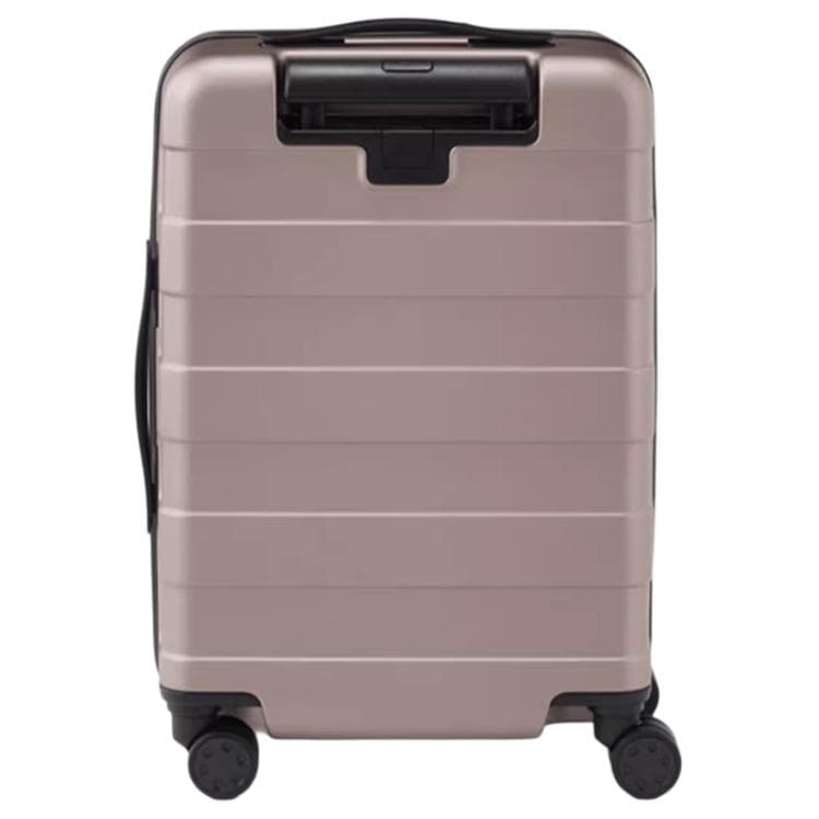 MUJI Polycarbonate Trolley Bag 20 Inch Beige/Black