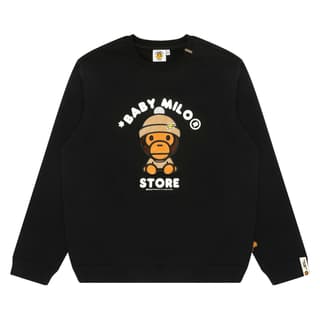 Aape Sweatshirts Crew Neck Moderate Regular