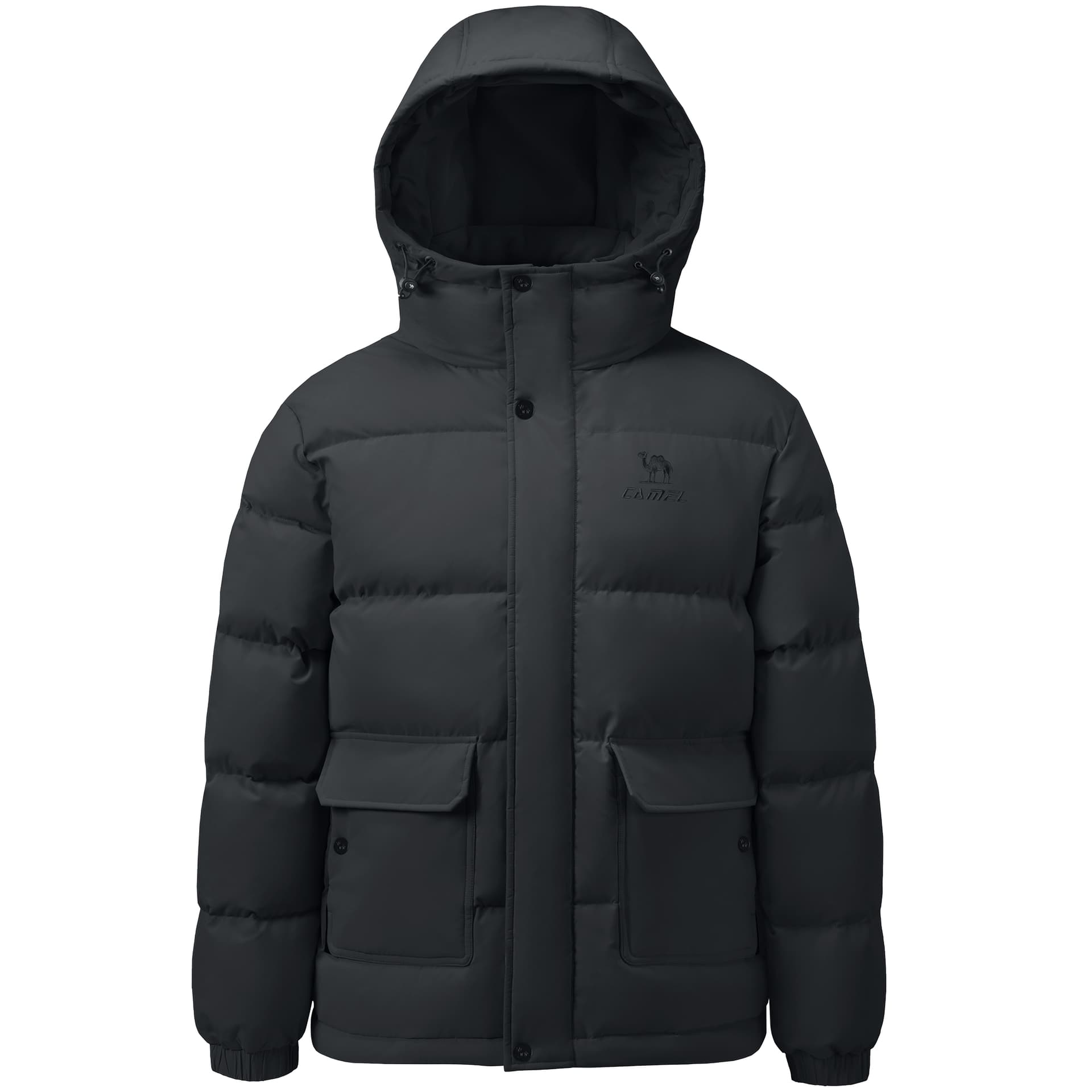 CAMEL Fleece Collection Down Jacket