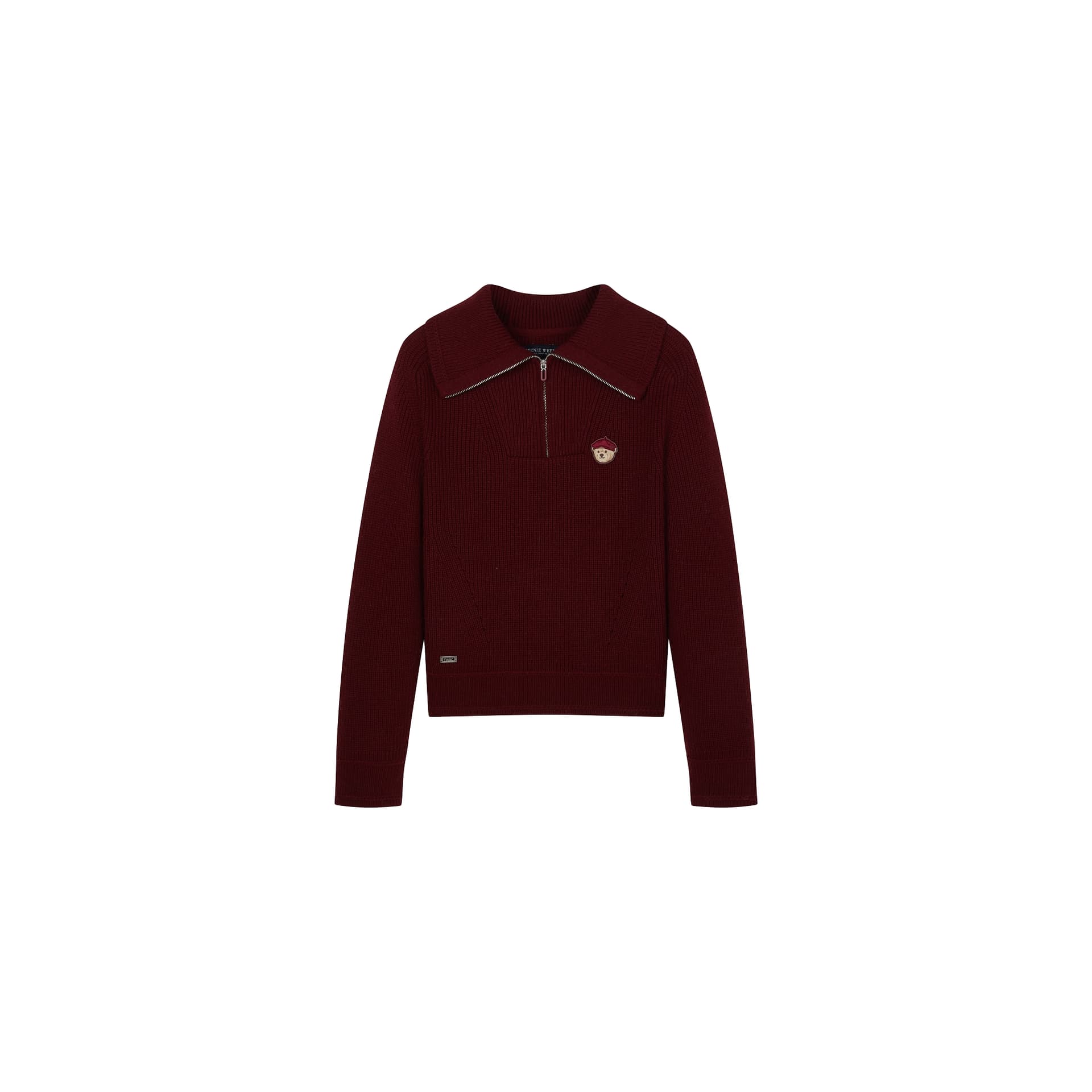 Teenie Weenie Knitwear Polo Collar Moderate Straight Fit