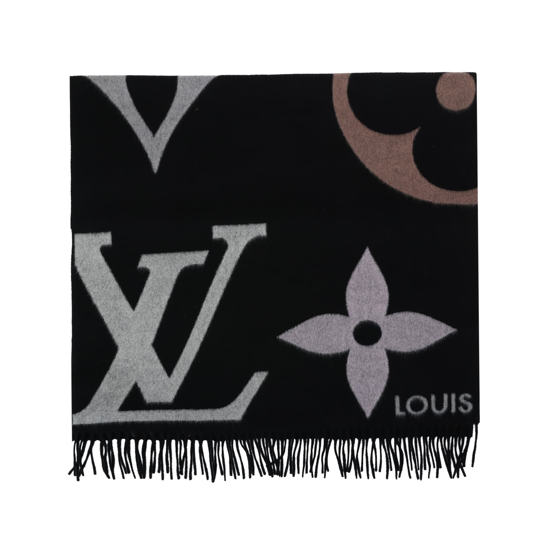 LOUIS VUITTON The Ultimate Scarf Black