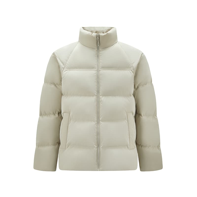 Semir Down Jackets Stand Collar Without Hood Moderate Straight Fit