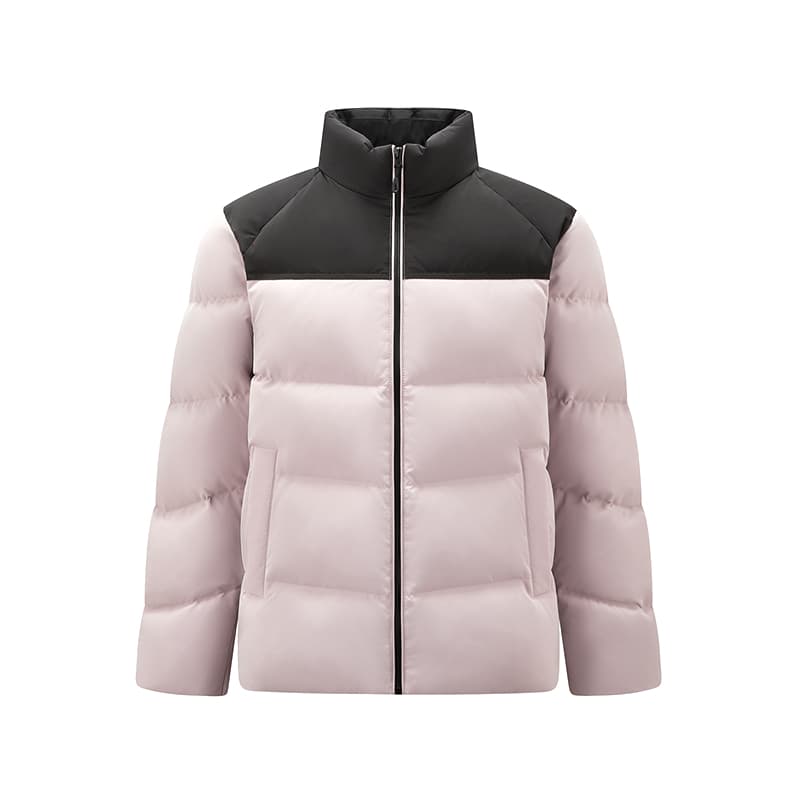 Semir Down Jackets Stand Collar Without Hood Moderate Straight Fit