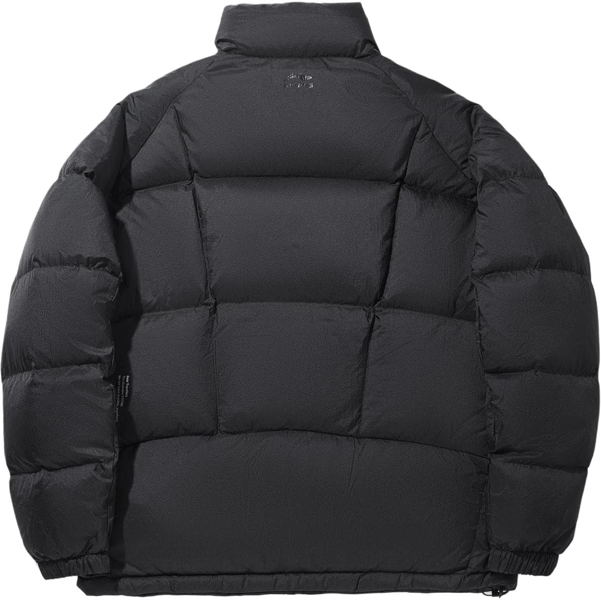 LiNing Down Jackets Caviar Black Stand Collar Moderate Straight Fit