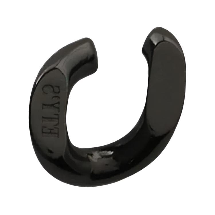 Yohji Yamamoto Clip On Earrings Black Black