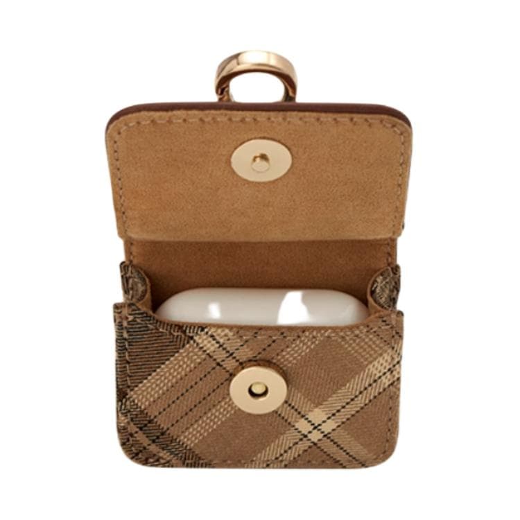 Disney Polyester PU Earphone Case Brown