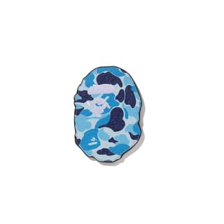 A BATHING APE Synthetic Card Holder Regular Blue/Pink/Green
