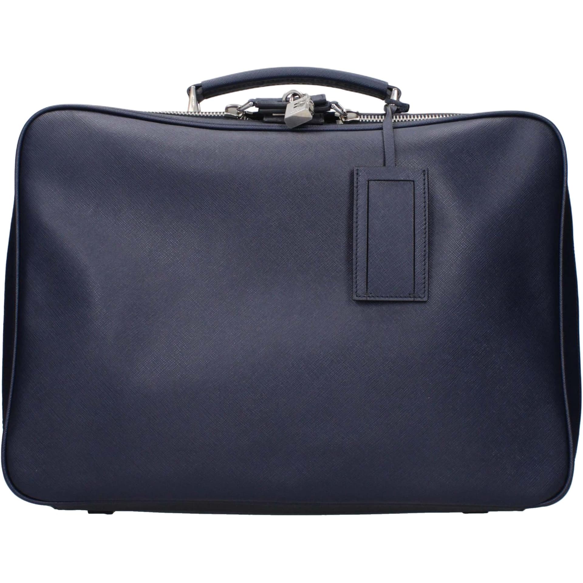 PRADA 22L Travel Bag Marine Blue Box(Basic Set+Box)