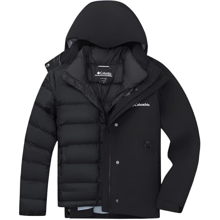 Columbia Down Jackets Hooded (Nondetachable) Thin