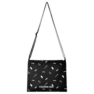 Li Ning Fabric Shoulder Bag Nebula Black