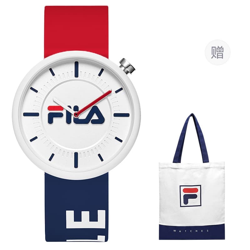FILA Collection Minimalist Style Student Watch, Trendy Sports Waterproof Wrist Quartz Movement 46FLM386281003