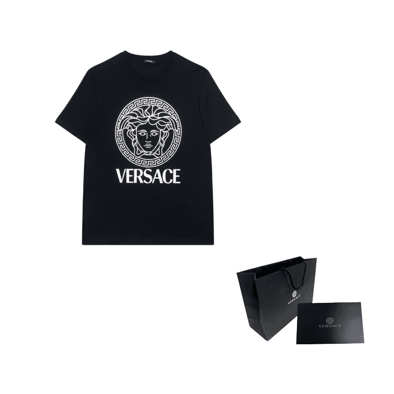 VERSACE SS24 T Shirt Black