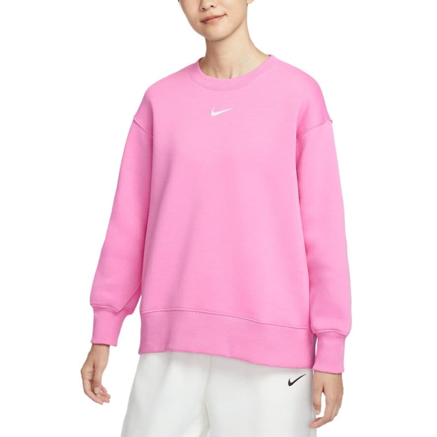 Nike Sweatshirts Pink Crew Neck Moderate