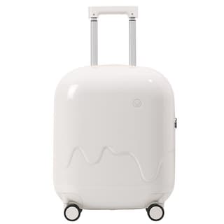 Lie North ABS+PC Suitcase Luggage 20 Inch, 24 Inch, 28 Inch White/Pink/Green/Yellow