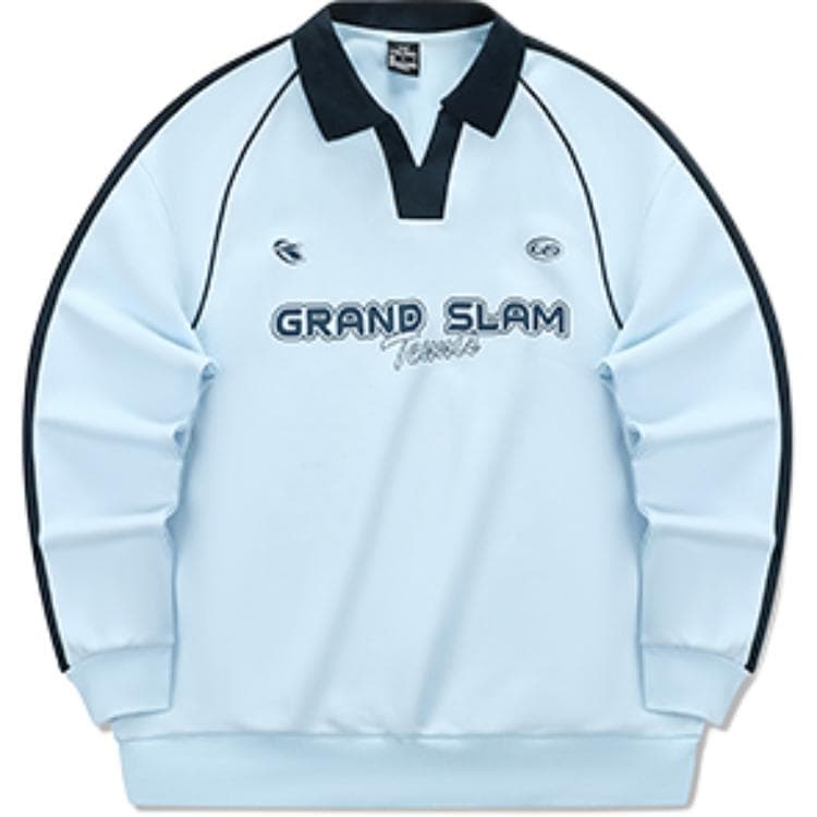 361° Sweatshirts Fruity Pink Blue/Deep Ink Blue Lapel Thin Straight Fit