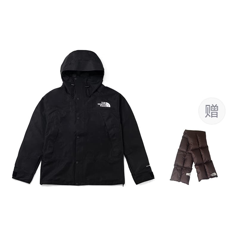 The North Face Mens GoreTex Mountain Jacket "BLACK"