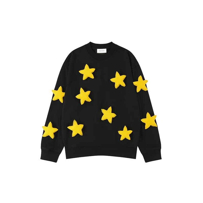 SQQZ Project Sweatshirts Crew Neck Moderate Straight Fit