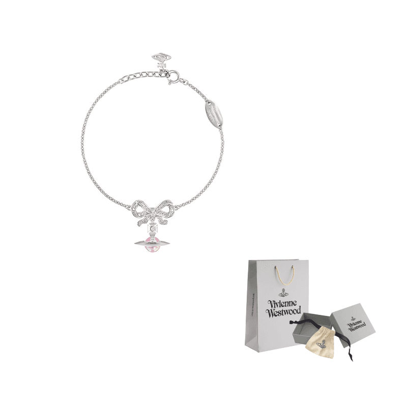 Vivienne Westwood Cubic Zirconia Bracelets Silver Silver