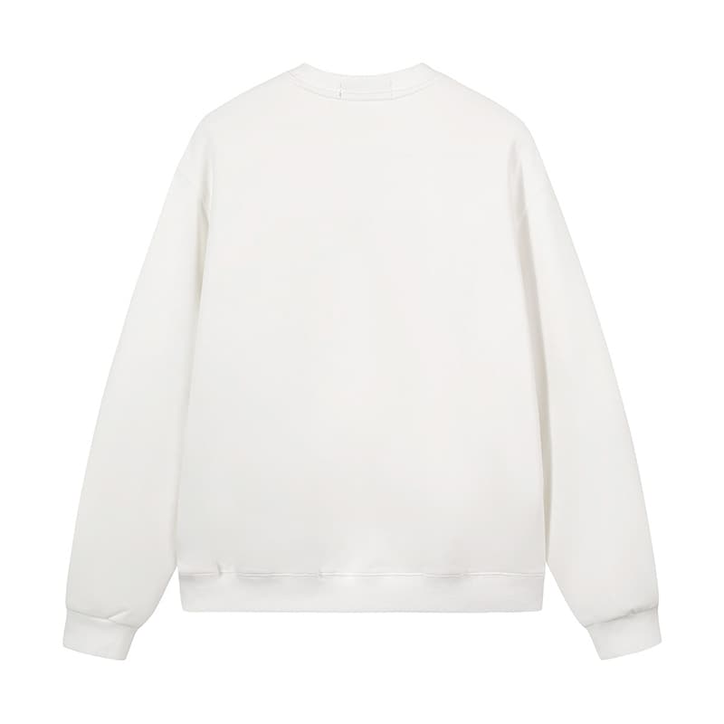 Tonlion Sweatshirts Crew Neck Moderate Straight Fit