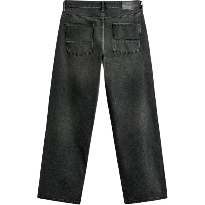 ZARA Jeans Green Moderate Straight Fit