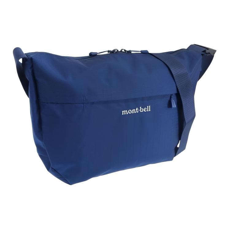 MONTBELL 420 Dan Ballistic® Nylon Tear Fabric Crossbody Bag, Shoulder Bag Small Marine Blue