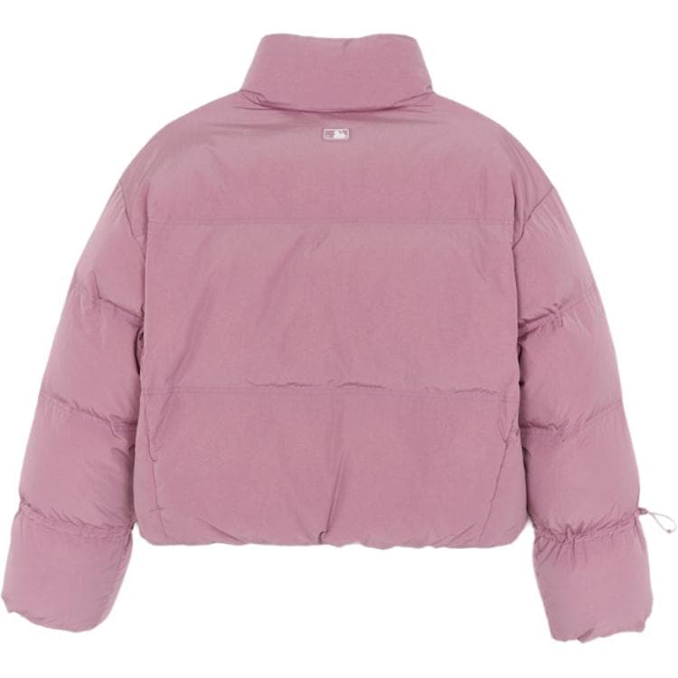 MLB Down Jackets Pink Stand Collar Moderate