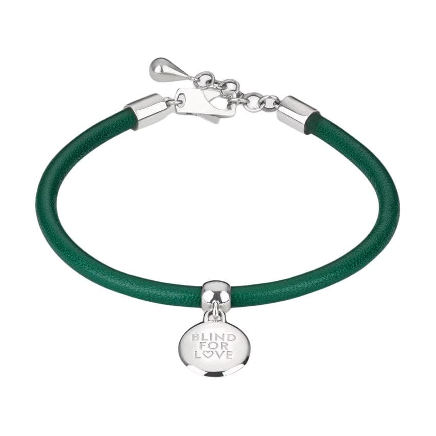 GUCCI For Love Charm Bracelet Green/Silver