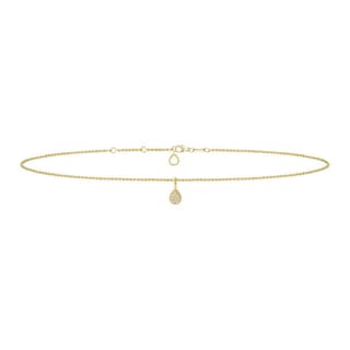 Boucheron Diamond 0.13 Carats Anklets Gold