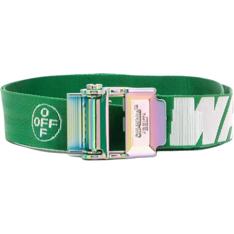 OFFWHITE 2.0 industrial belt Green/White