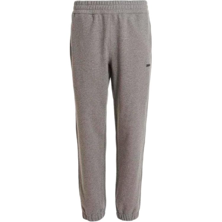 Zzegna SS23 Knitted Sweatpants Gray