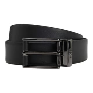 HUGO BOSS Cowhide Split Black 3.5cm