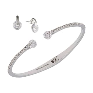 Givenchy Mixed Metal Bangles Silver/Gold/Light Blue/Rose Gold/Purple
