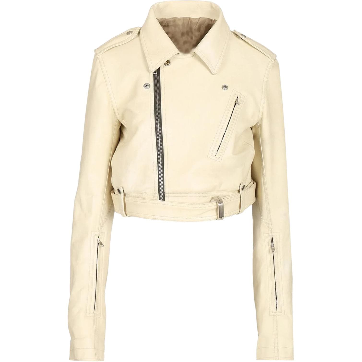 Rick Owens Luke S Stooger jacket Beige
