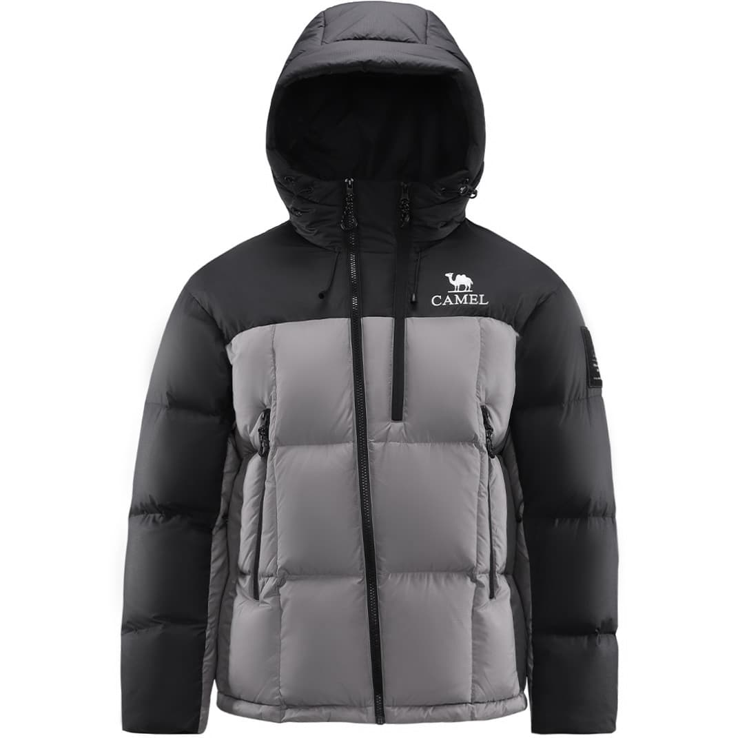 CAMEL Down Jackets Hooded Thickened Puffer Jacket