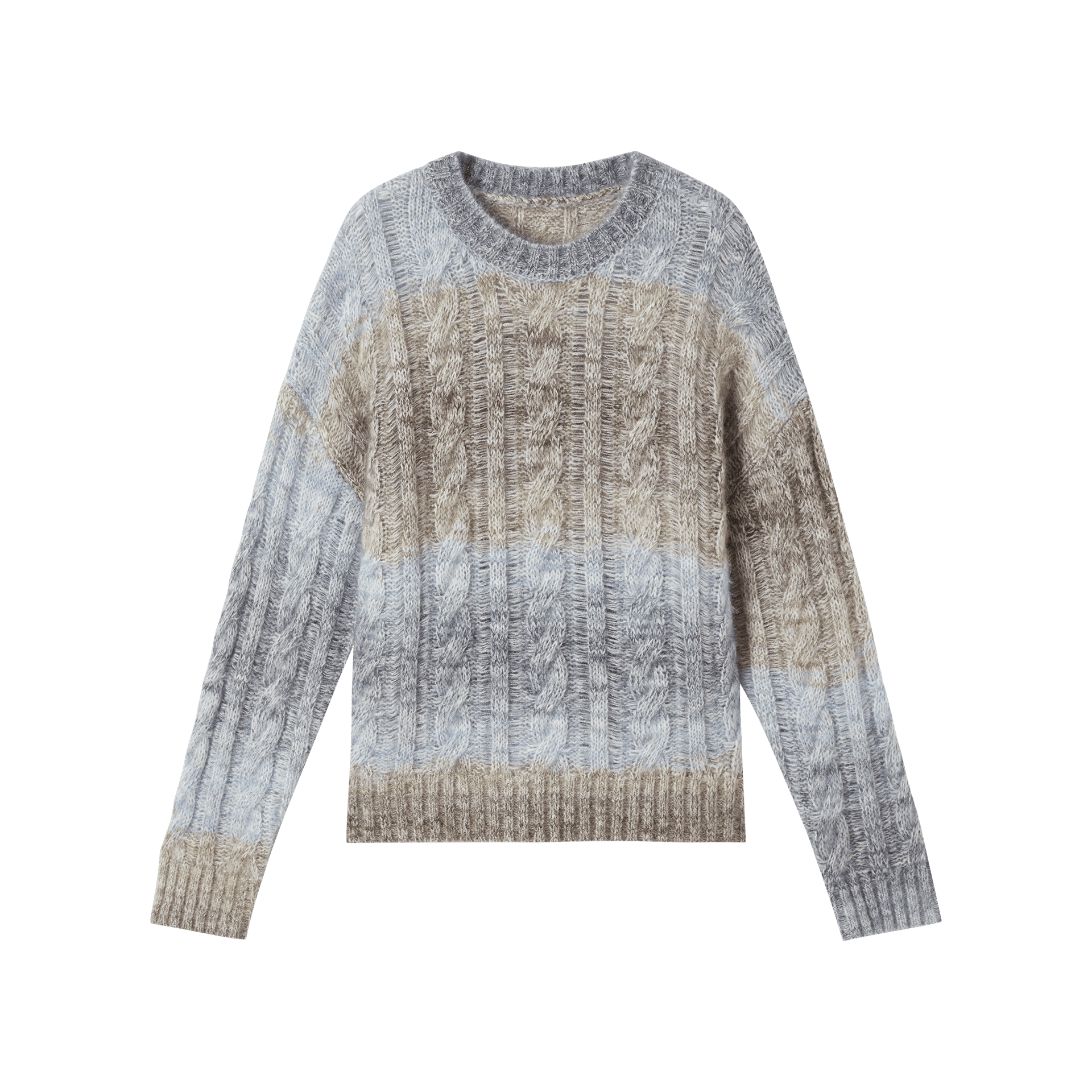 DIALOGUE Sweaters Crew Neck Moderate Straight Fit