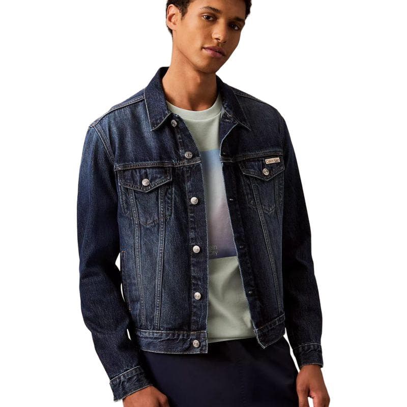 CALVIN KLEIN Denim Jacket Denim Blue
