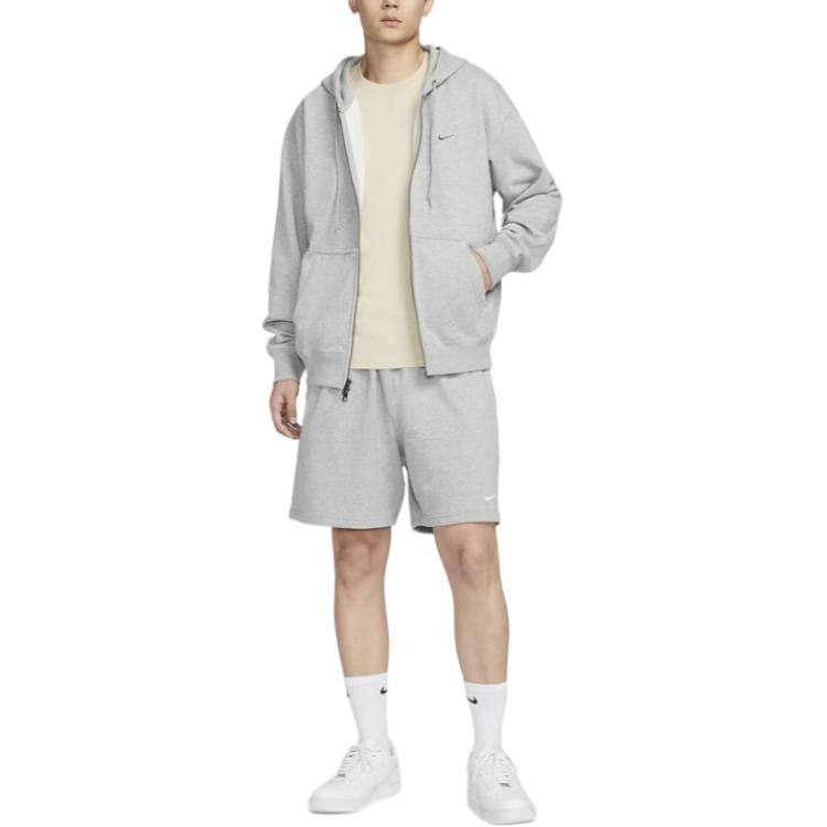 Nike Solo Swoosh Jackets & Gray