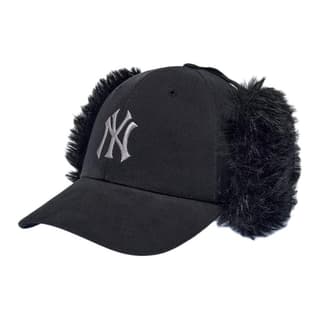MLB 100% Cotton Baseball Caps Black