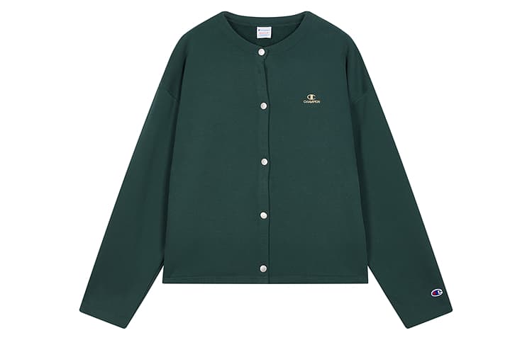 Champion Sweatshirts Crew Neck Moderate Cardigan