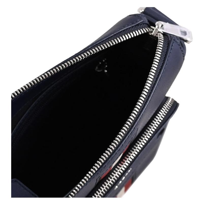 BALLY Cow Crossbody Bag, Shoulder Bag Blue