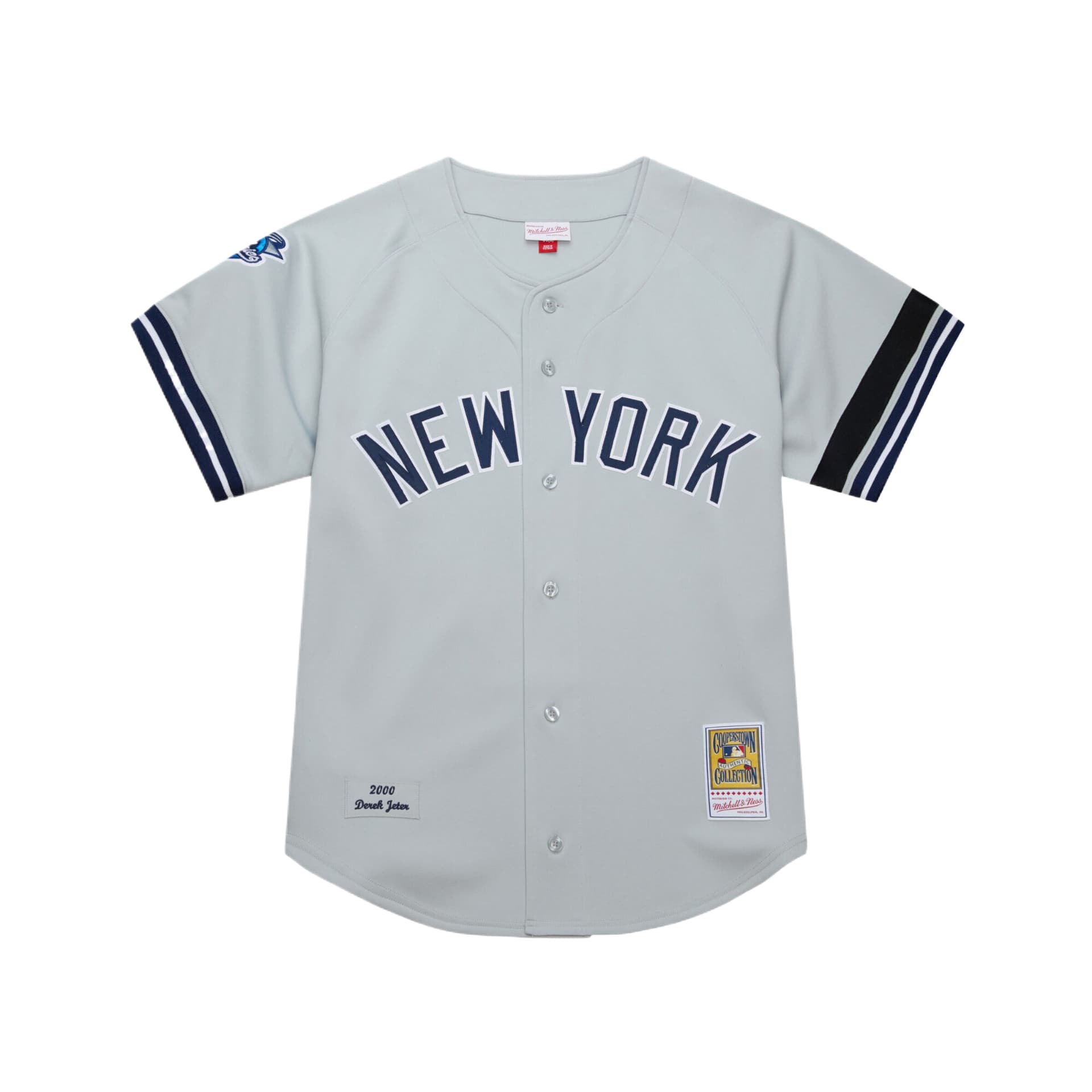 Mitchell Ness x Mlb New York Yankees 2000 Derek Jeter shirt Gray
