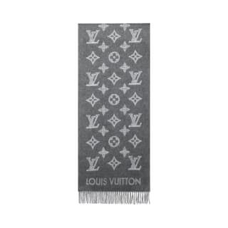 LOUIS VUITTON Monogram Shadow Scarf