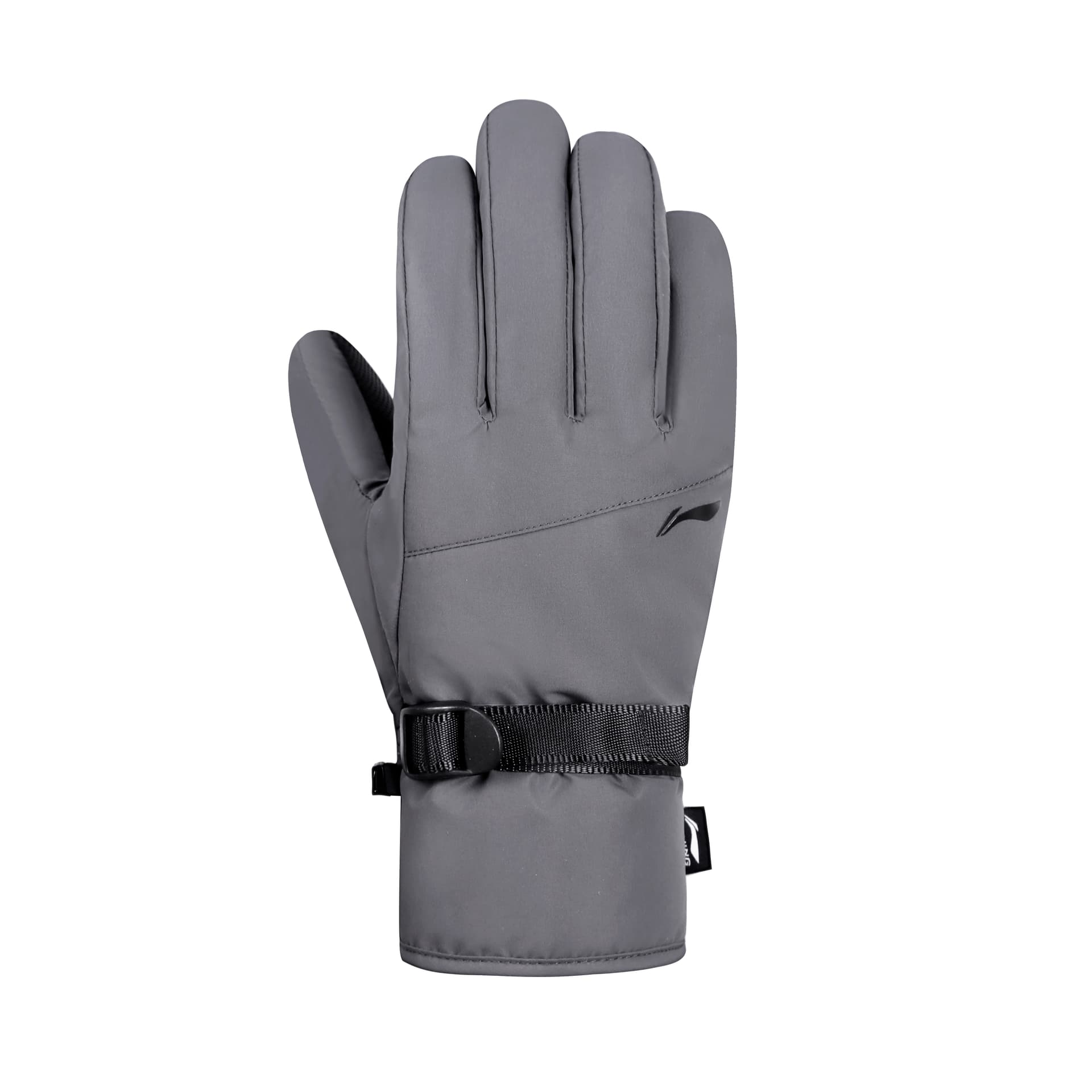 Li Ning Cycling Winter Outdoor Windproof Fleece Lined Thermal Electric Motorcycle Touchscreen Polyester Sports