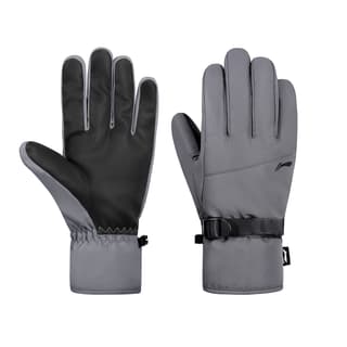 Li Ning Cycling Winter Outdoor Windproof Fleece Lined Thermal Electric Motorcycle Touchscreen Polyester Sports