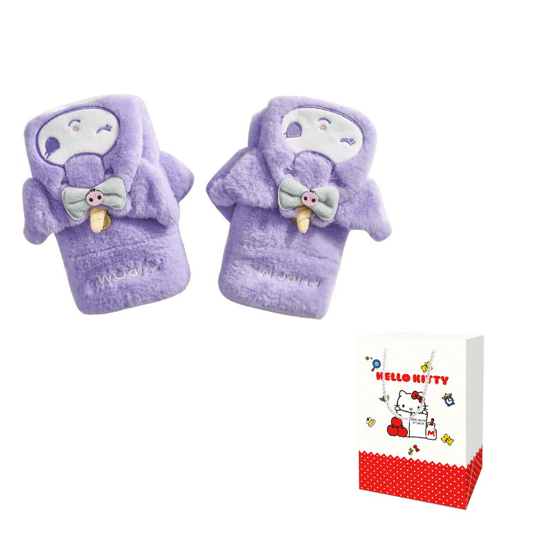 Sanrio Kumilo Polyester Knit Kuromi Knit Glove