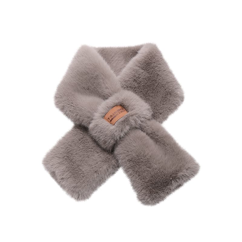 Camel Gray[ScarfFleeceLined and Thickened]